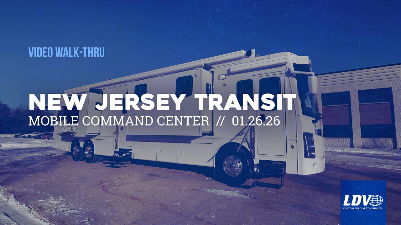 New Jersey Transit Mobile Command Center - 1/26/26