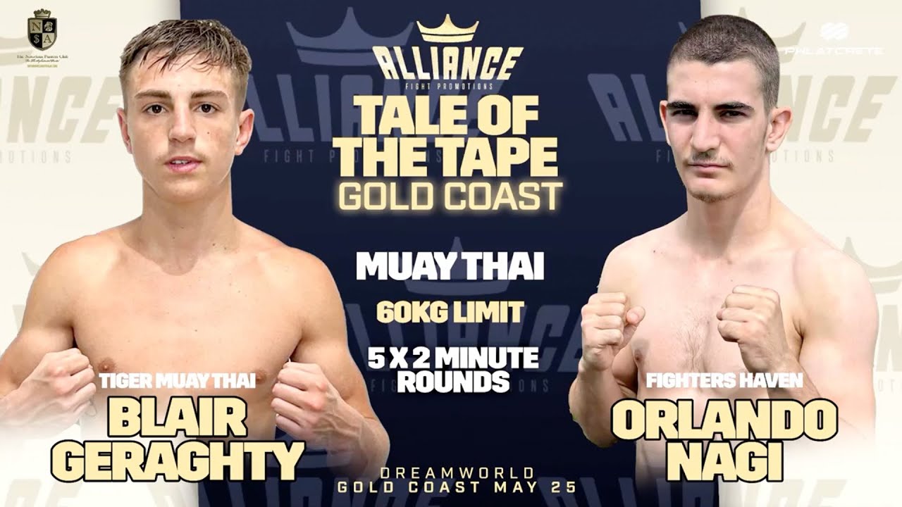 Blair Geraghty Vs Orlando Nagy - Alliance Muay Thai
