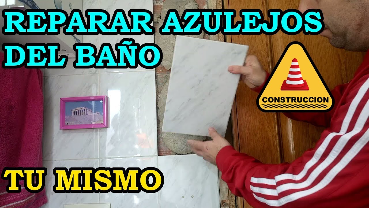 Reparar azulejos sueltos en el ba&ntilde;o. Hazlo t&uacute; mismo. 118