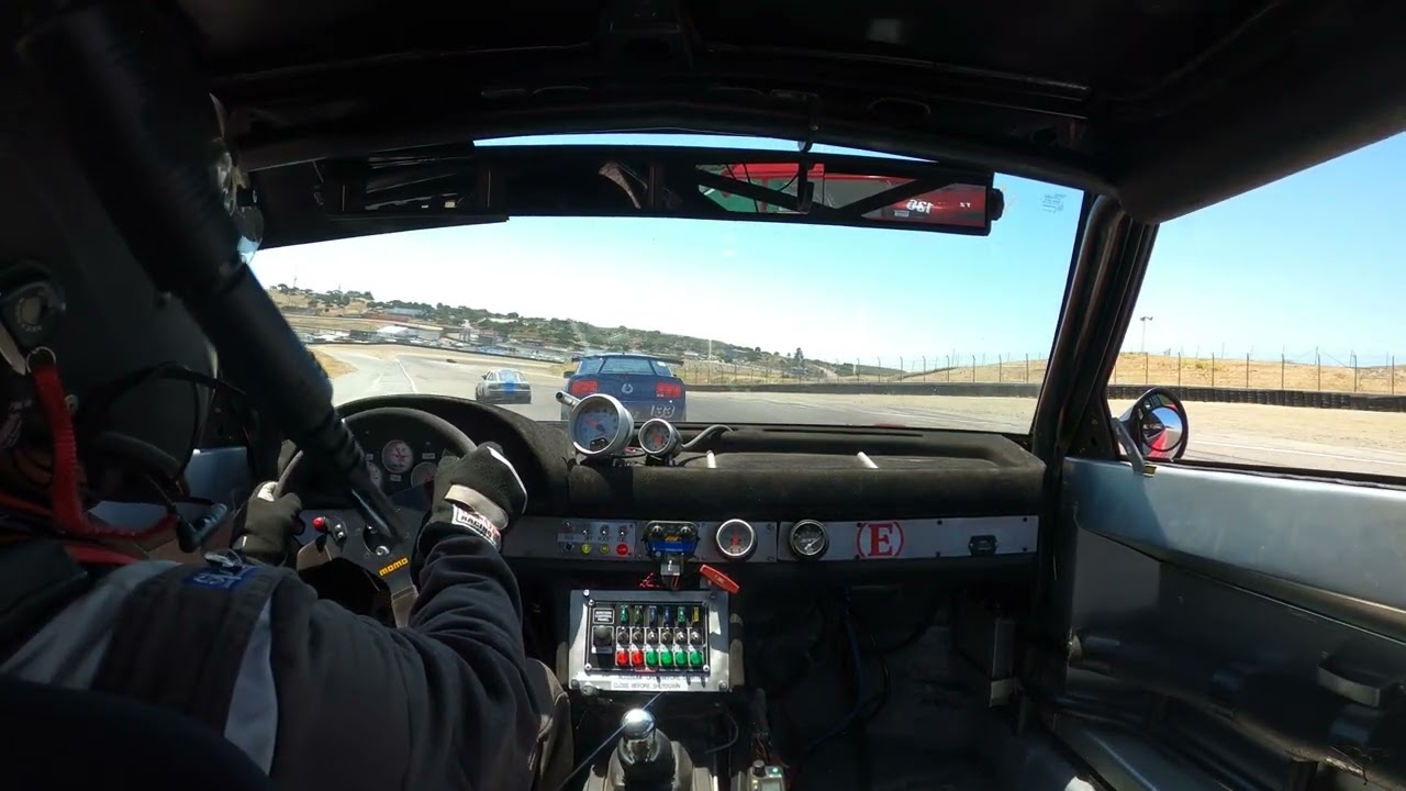 Maserati Biturbo Race at Laguna Seca SCCA