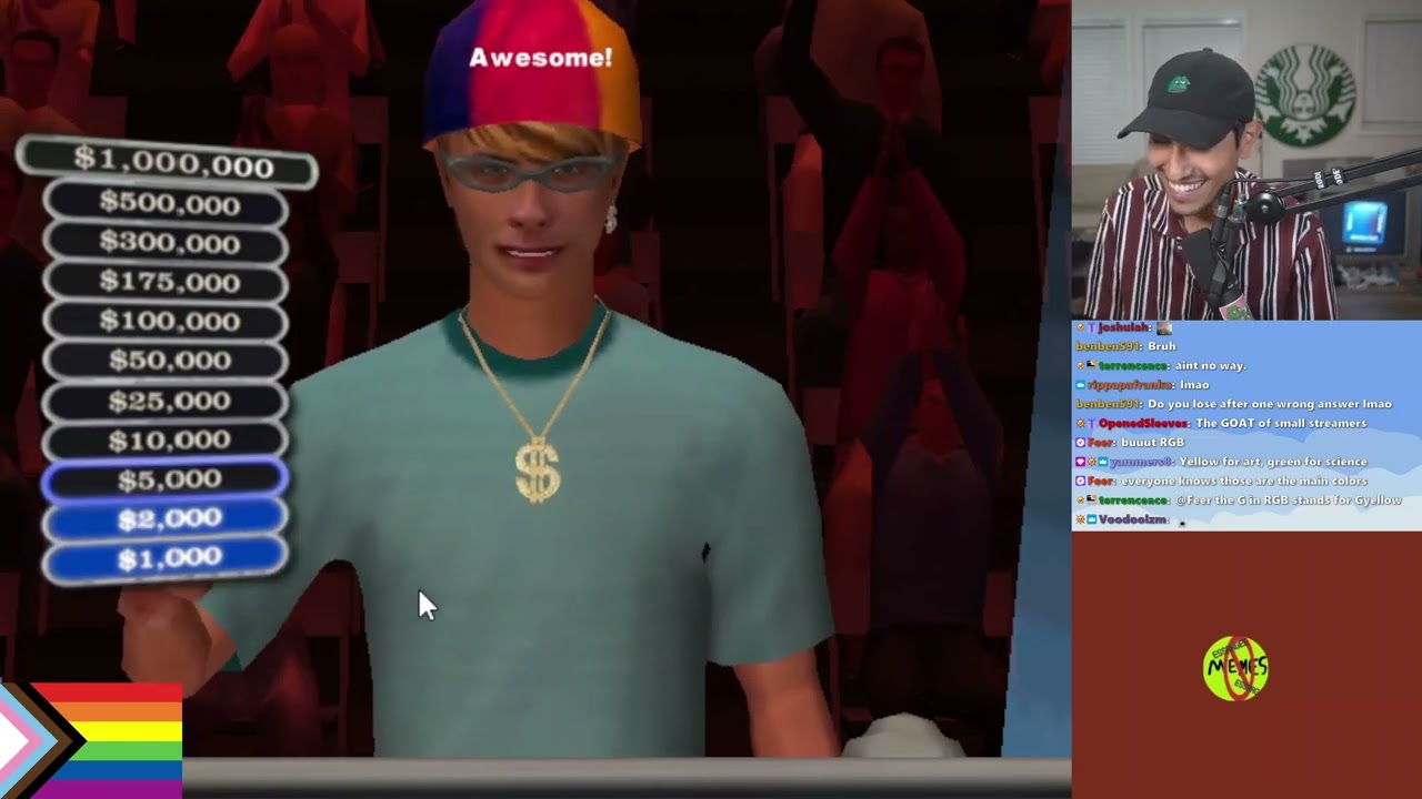 this SMALL streamer (avghans) humiliated me on a gameshow...? #vrchat #vrchatmemes #gaming