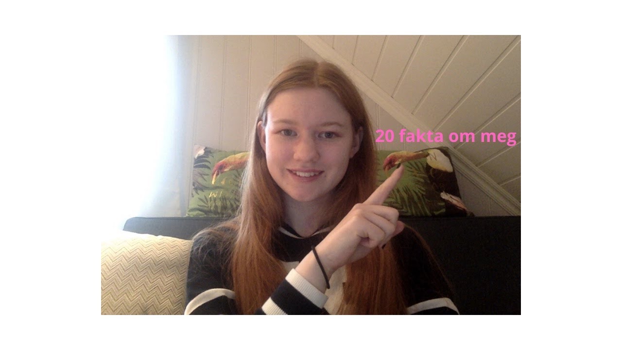 20 Fakta om meg