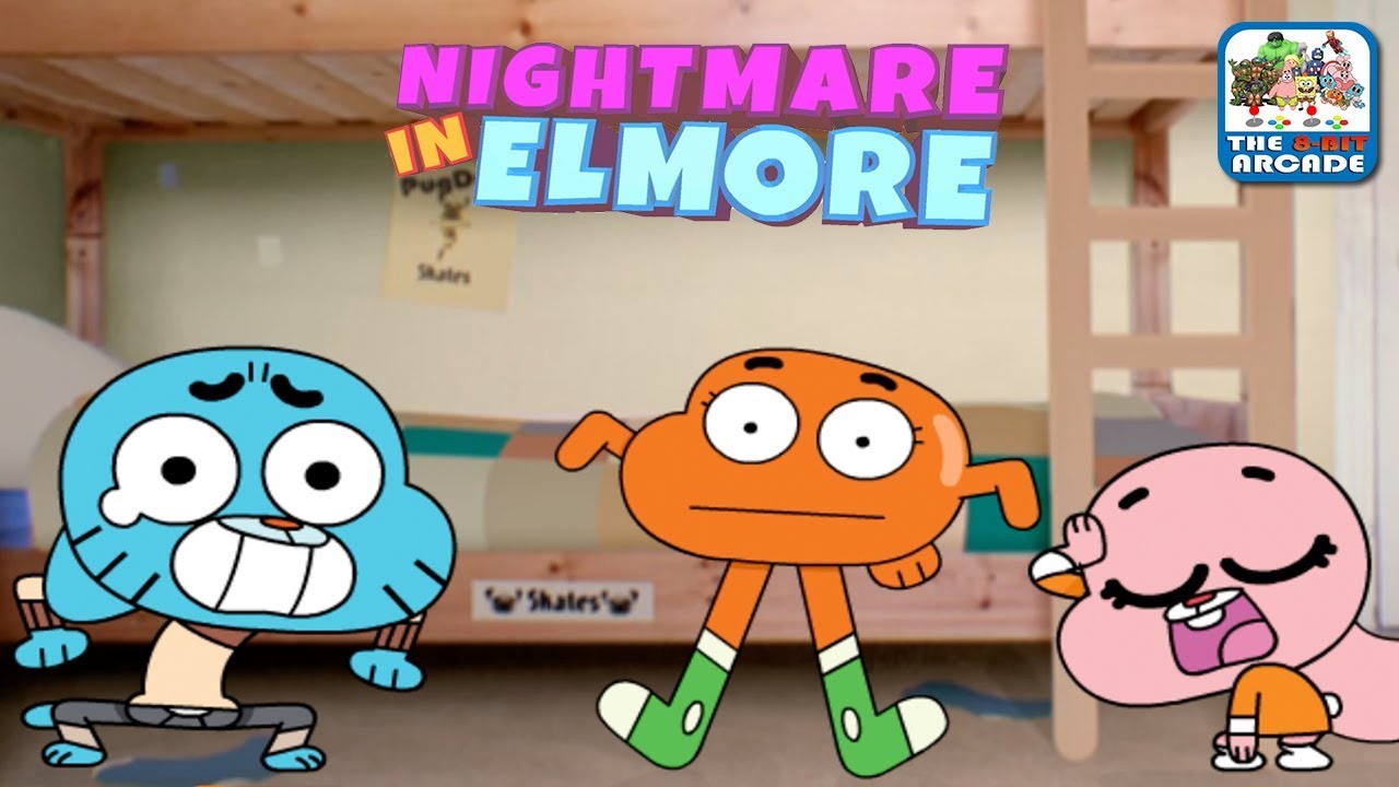 Gumball: Nightmare In Elmore - When Dad Insists on Making Breakfast... (Cartoon Network Games)