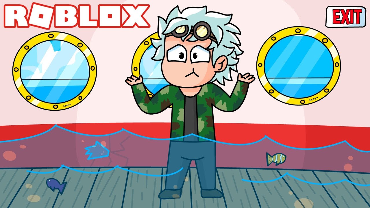 ¿Y SI SE HUNDIERA EL CRUCERO EN EL QUE ESTAS DE VACACIONES? Roblox