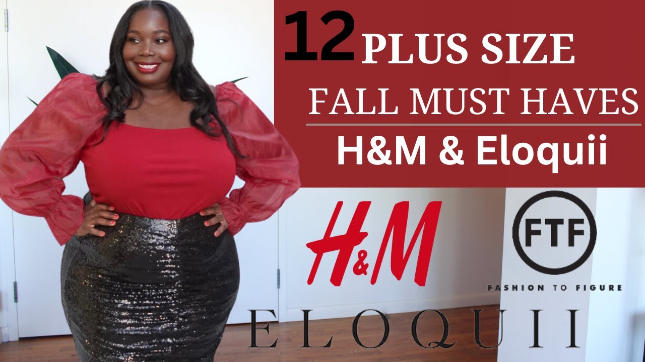 Fall Plus Size Clothing Haul Featuring H&M, Eloquii, & Fashion To Figure | Collective Try On Haul