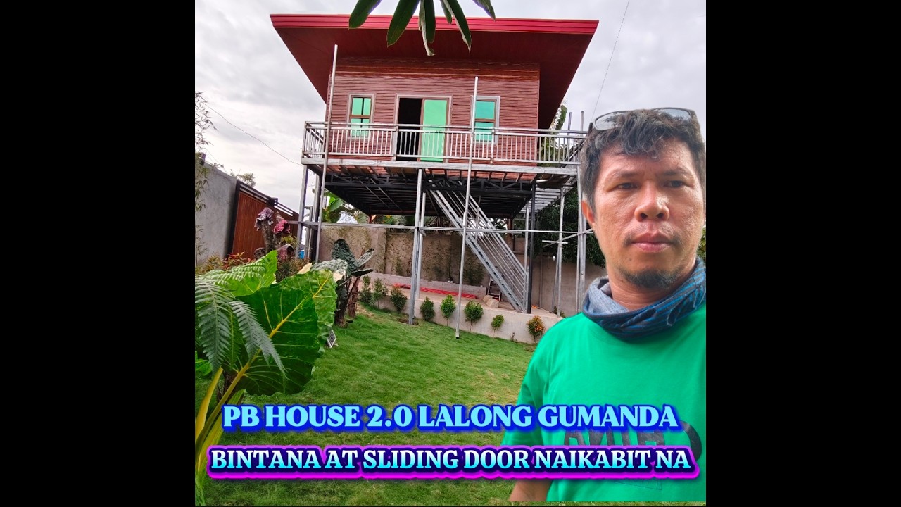PB HOUSE 2.LALONG GUMANDA,BINTANA AT SLIDING DOOR NAIKABIT NA. #pugongbyahero #pbteamdavao