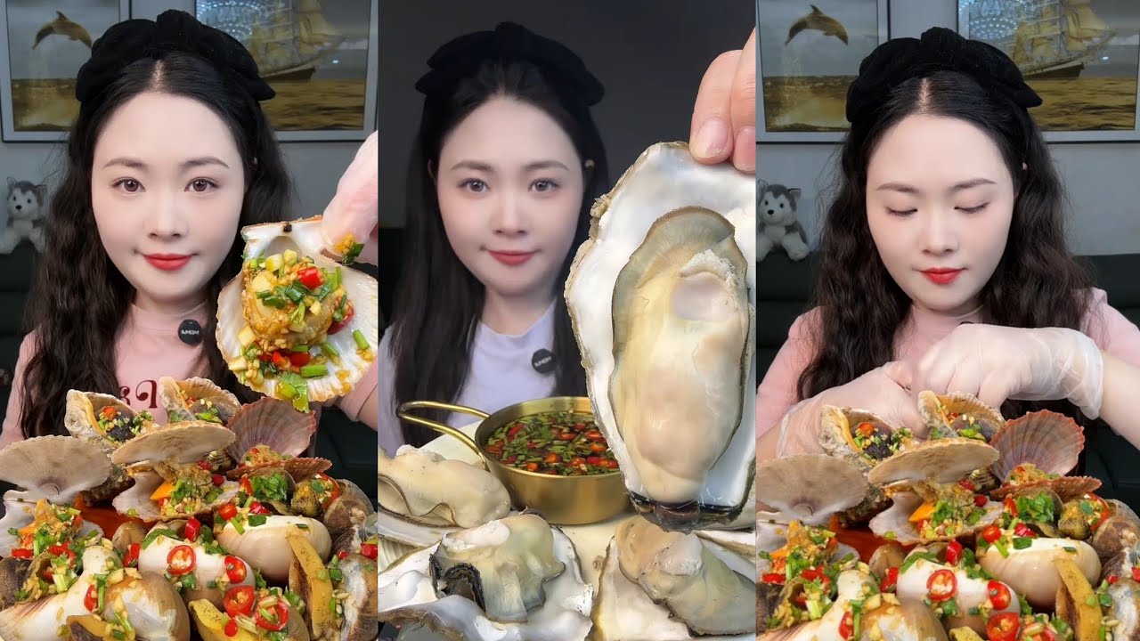 Eating oysters 🦪🦪Seafood 🦞🦞 spicy shrimp 🍤🍤#oysters #seafoodprep #delicious