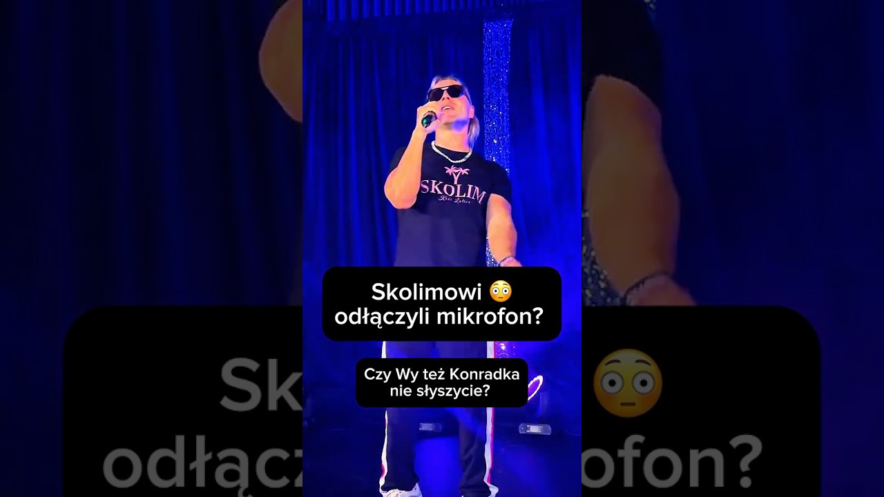 Skolimowi odłączyli mikrofon? 😳 #skolim
