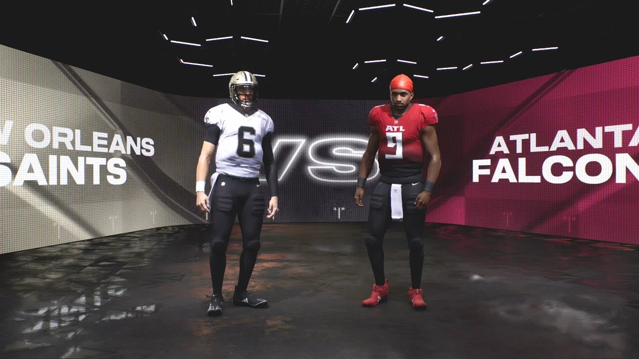 Madden NFL 25 - New Orleans Saints Vs Atlanta Falcons PS5 Simulation Week 18 (Madden 26 Rosters)
