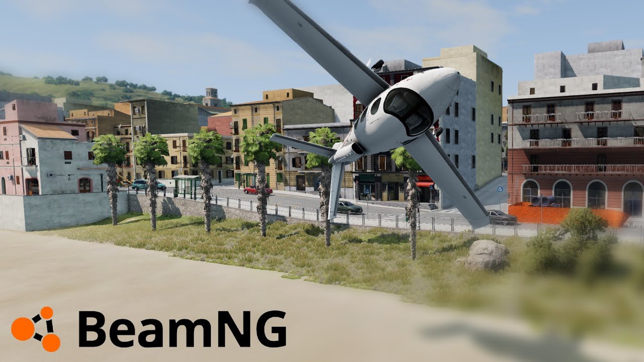 BeamNG as a Flight Simulator is Terrifying #2