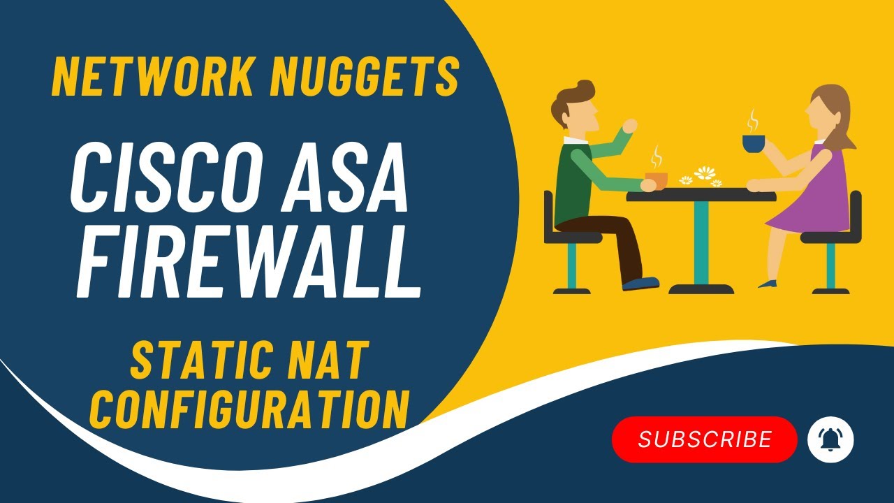 38. Cisco ASA Firewall Full Course in Hindi | Static NAT Configuration | Network Nuggets | Kuldeep