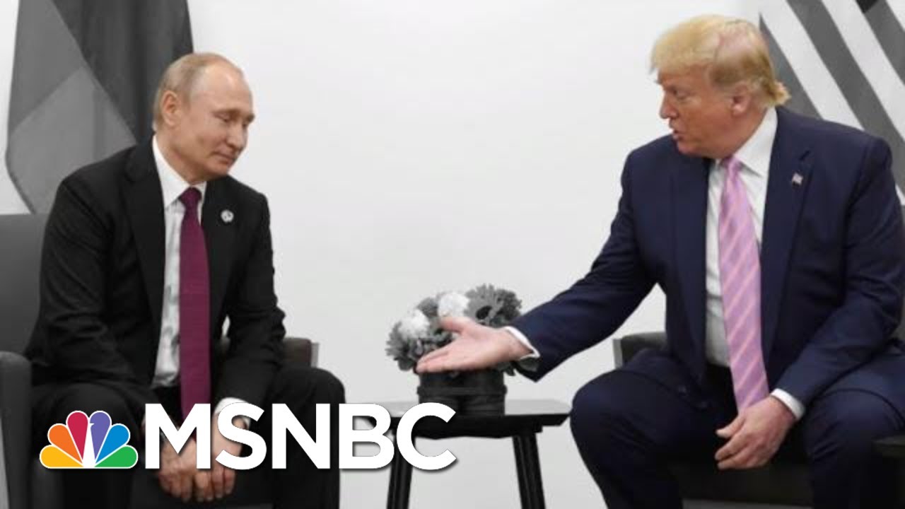 Donald Trump Jokes About 'Fake News' With Putin Who's Had Journalists Killed | The 11th Hour | MSNBC