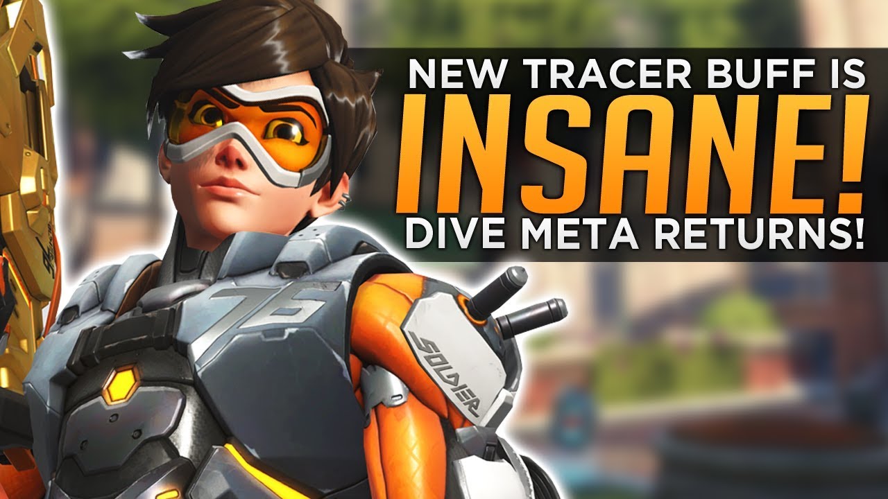 Overwatch: NEW Tracer Buff is INSANE! - Dive Meta is BACK!