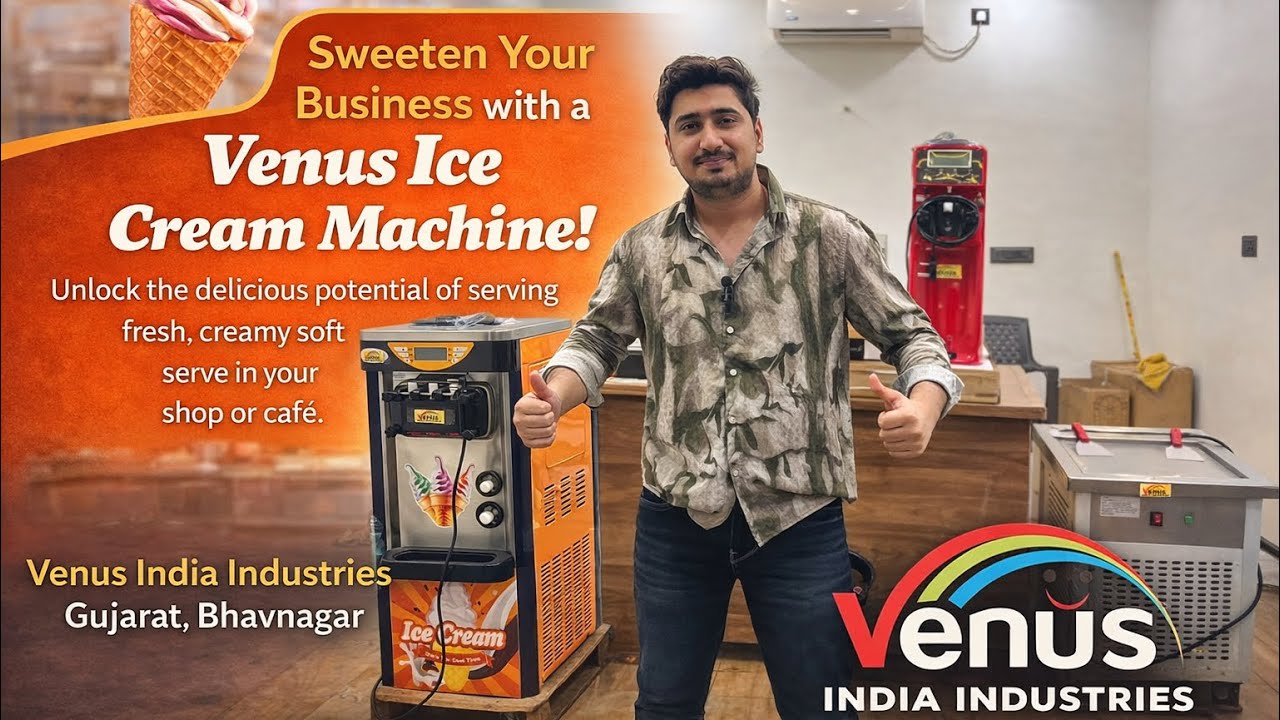“2+1 Premium Softy Machine 🚀 | Double Compressor Power | Super Fast Ice Cream 