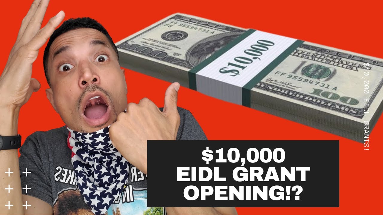 $10,000 EIDL Grant Portal Opening Status - PROOF!