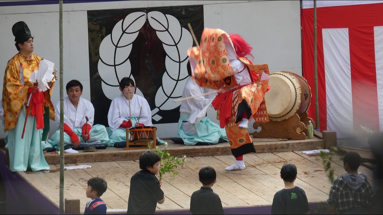 第37回御嶽流神楽大会　出会い神楽　浅草流細枝神楽『柴曳』