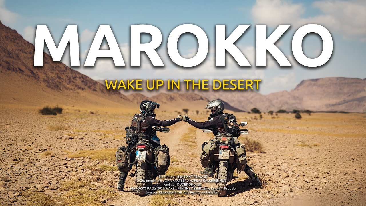 Wake up in the desert - Dudes of Dust Marokko Rally / KINOTRAILER 2026
