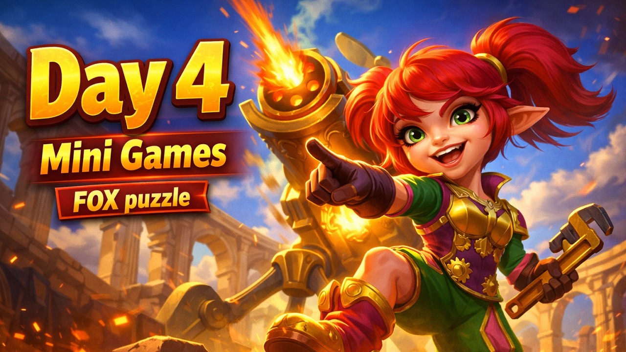Hero Wars Day 4 Easter Egg Location and Puzzle Guide | Mini Games