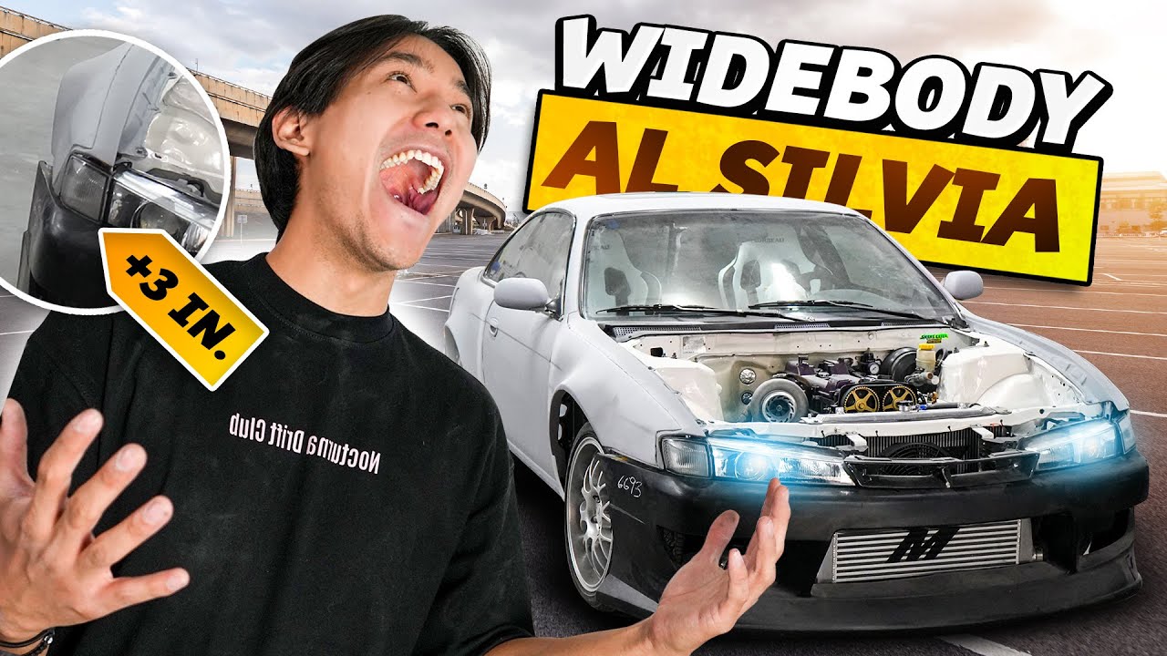 Instalando el Widebody al Silvia 2JZ (Adiós al color naranja) | Kenyi Nakamura