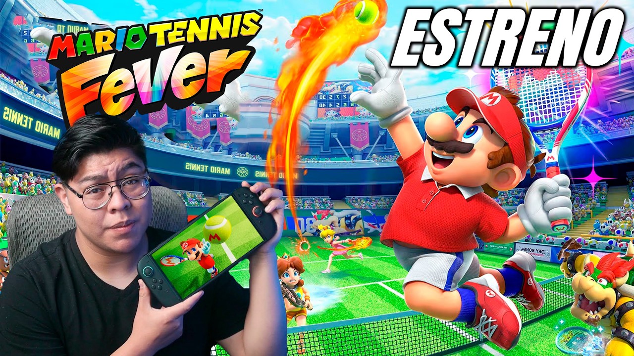 Mario Tennis Fever ESTRENO | Nintendo Switch 2 ¡Pura DIVERSIÓN!