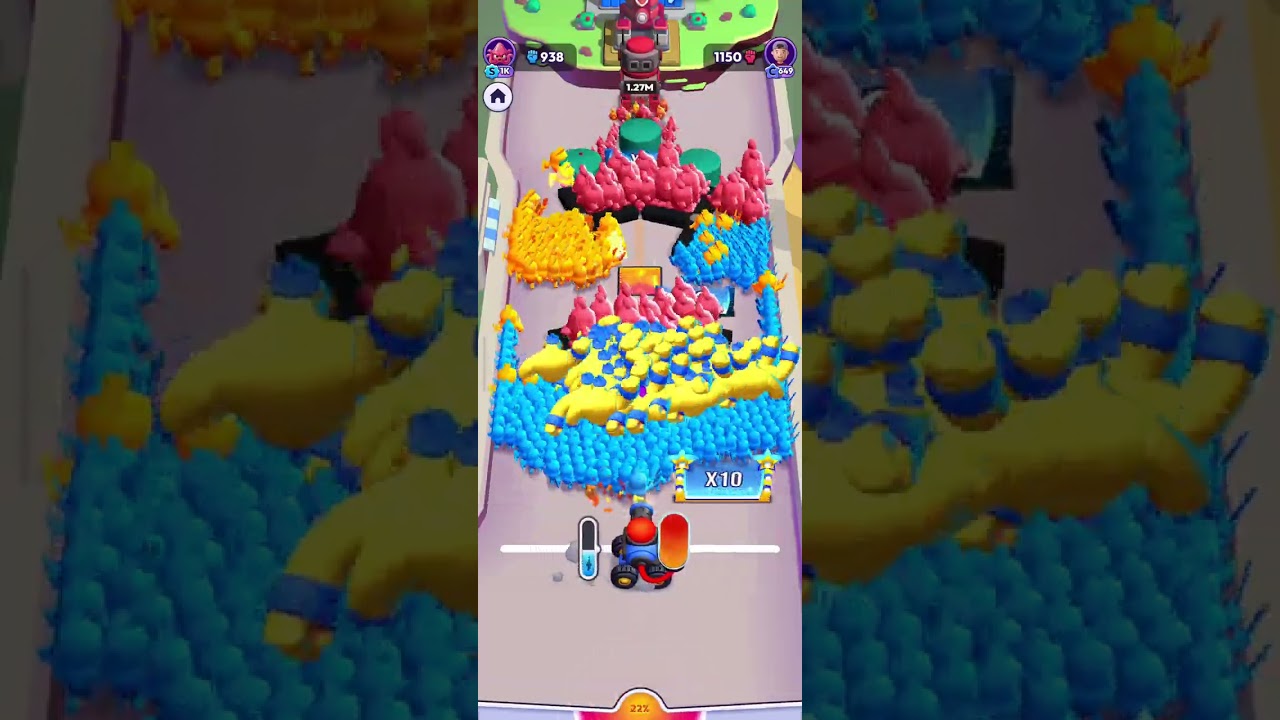 MAX LEVEL OF MOB CONTROL : DIRECT ATTACK OF 8K BRICKS. 