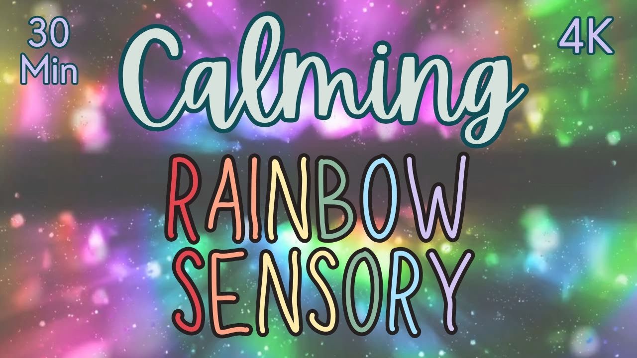 Calming Rainbow Sensory | Meltdown Remedy | Sleep and Study Music