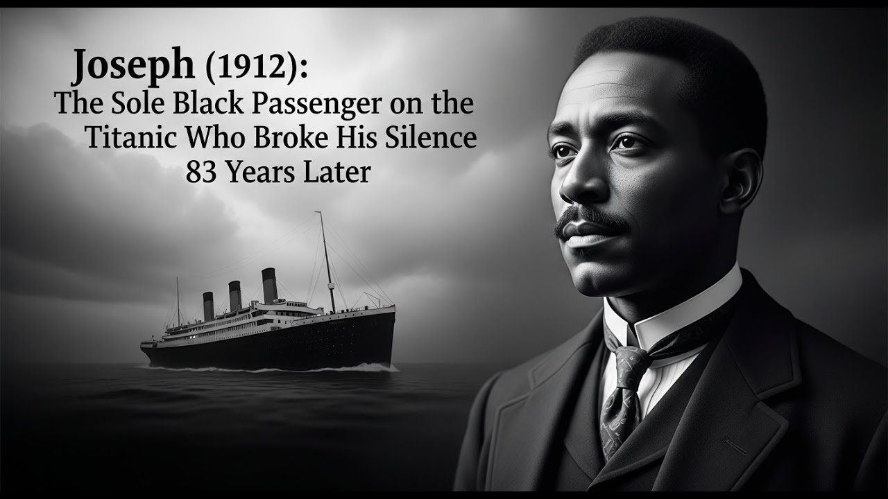 Joseph (1912): The Sole Black Passenger on the Titanic Who Broke His Silence 83 Years Later