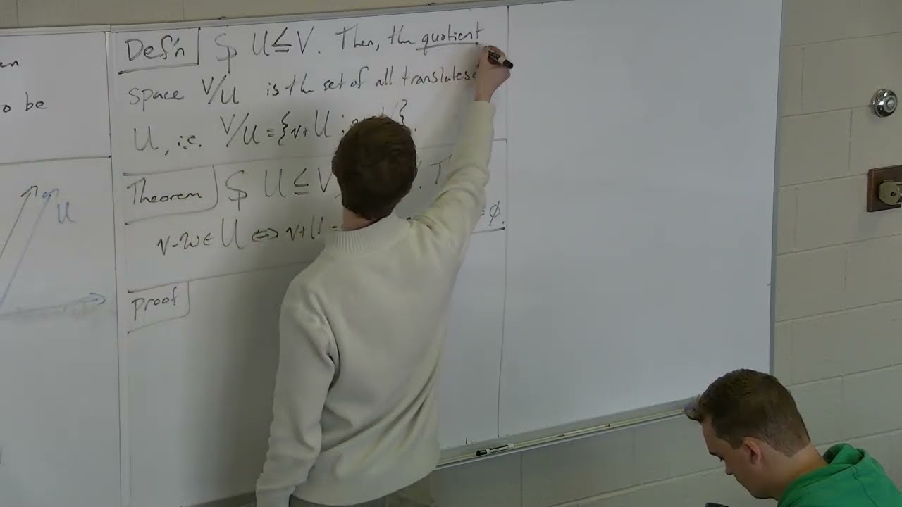 Linear Algebra - Products and Quotient Spaces (Part 2)