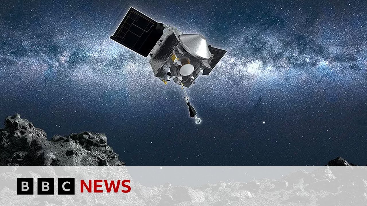 Asteroid sample in Nasa capsule hurtling towards Earth - BBC News