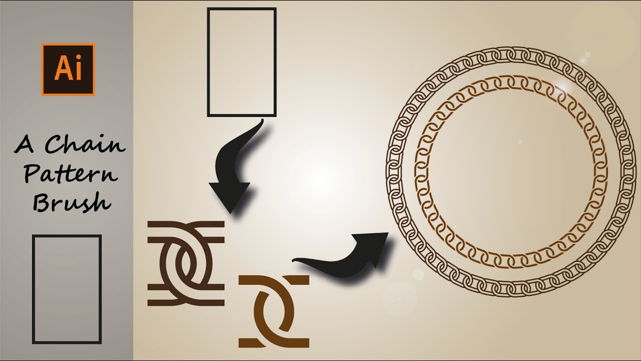 Comment créer une chaîne de pinceaux dans Adobe Illustrator 2024 