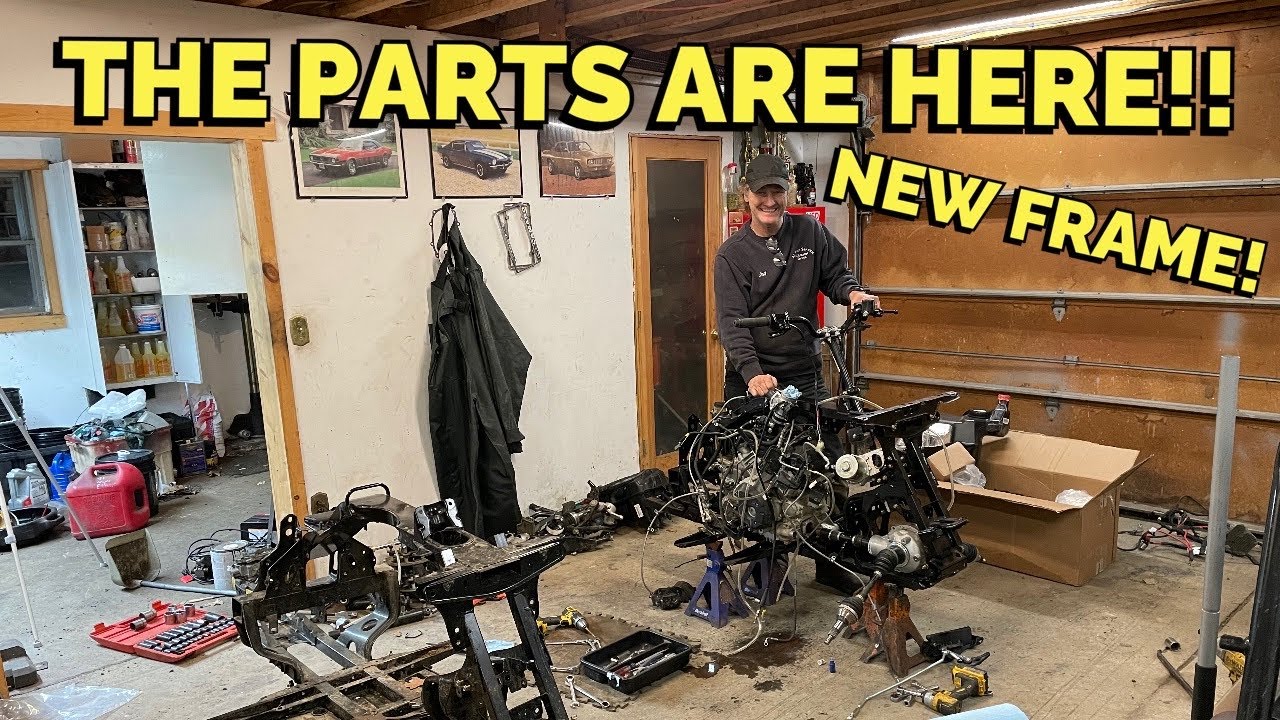 Rebuilding a WRECKED Can-Am Outlander! | New Frame/Parts Are Here! | Let The Rebuild Begin! | Ep.3