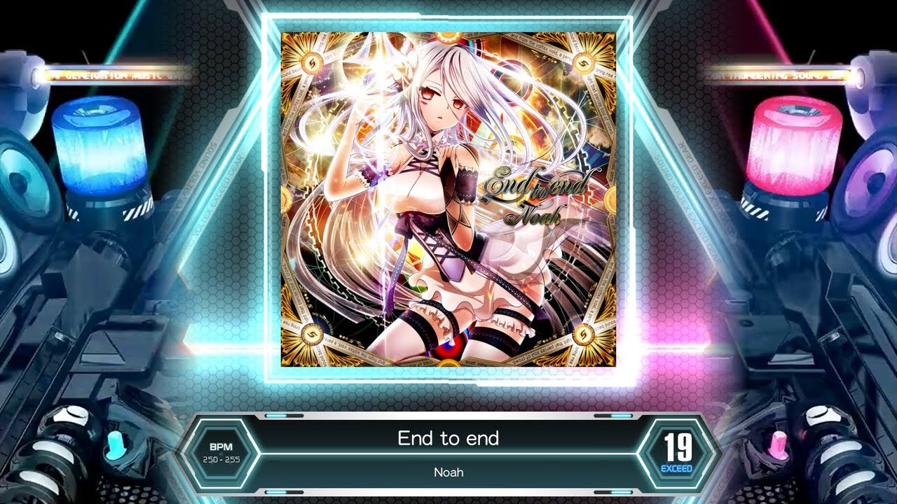 [SDVX] End to end [XCD 19] (譜面確認)