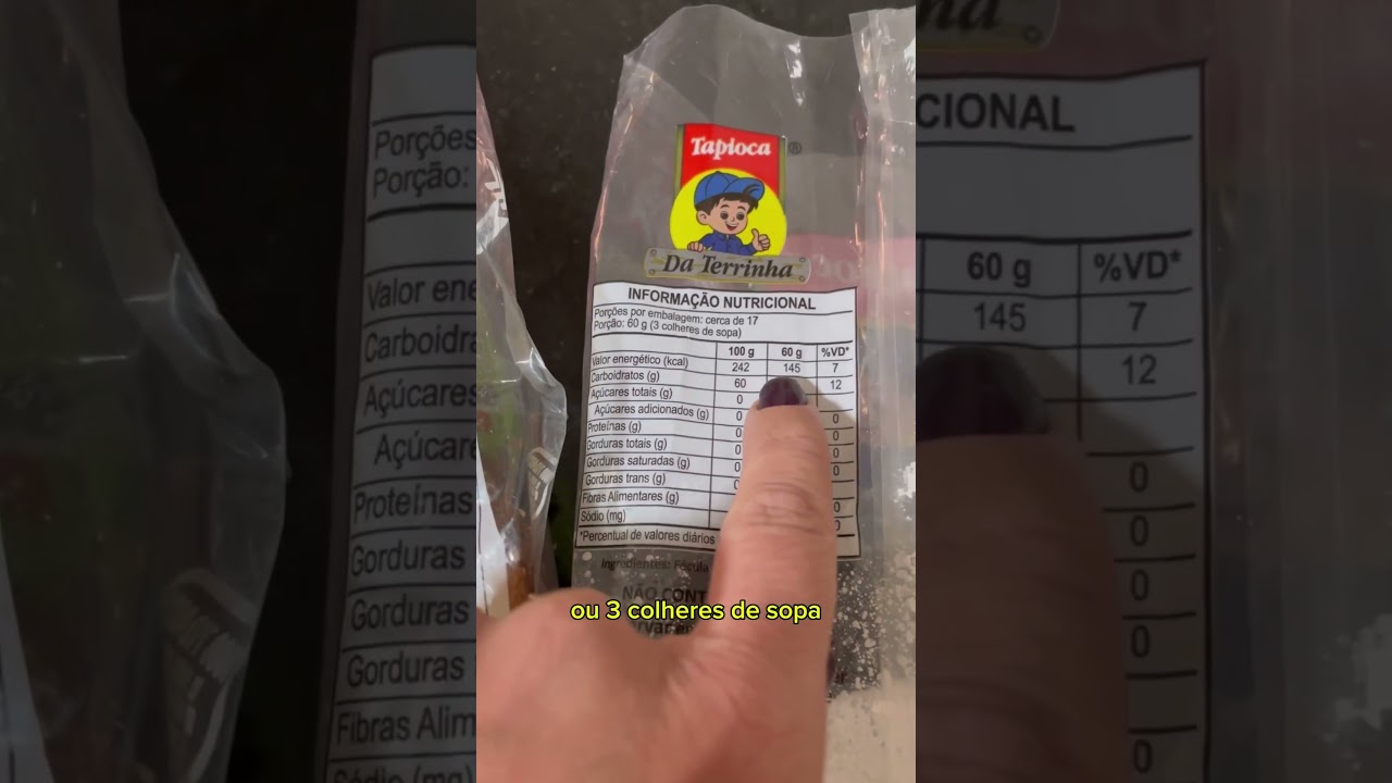 Voc&ecirc; gosta de tapioca? Assista! V&iacute;deo completo na rede vizinha 😃 #nutricionista