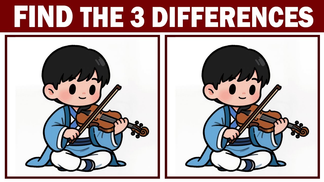 Find The Difference,  There Are Three Difference | Only Genius Can Find | Puzzle Game Challenge#69