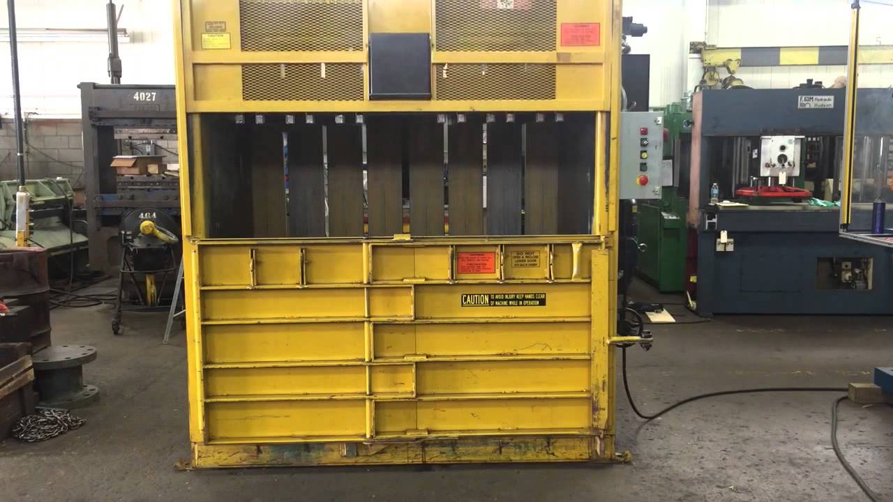 Used Ver-Tech Hydraulic Vertical Baler, #26625