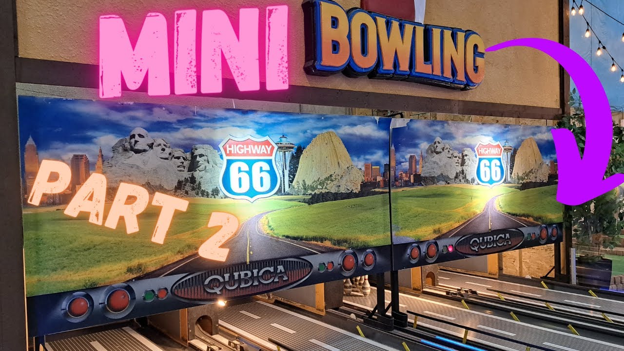 Full game of Mini Bowling Pt. 2 | Qubica AMF String Pin