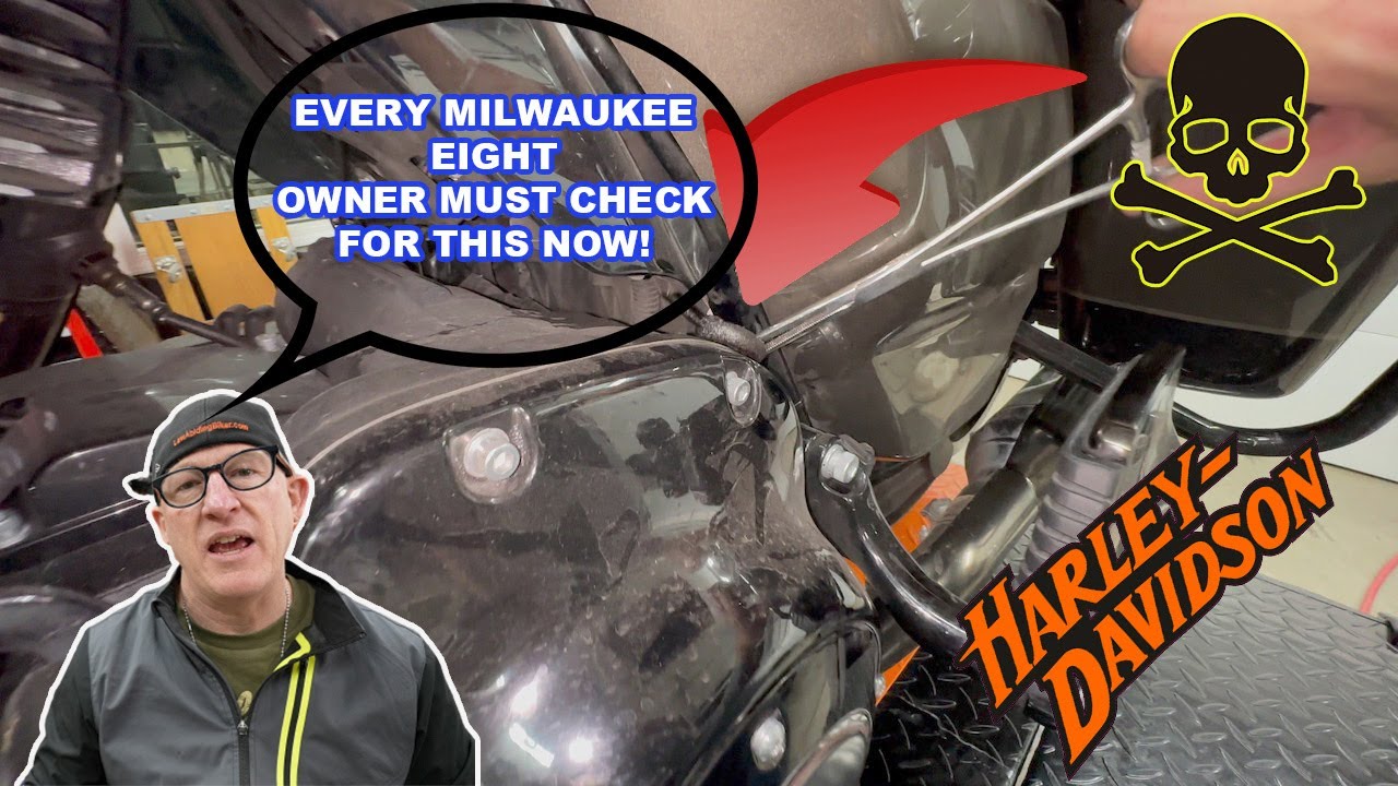 Обязательно проверьте утечку масла на Harley Milwaukee-Eight! РАДИ ВАШЕЙ БЕЗОПАСНОСТИ!