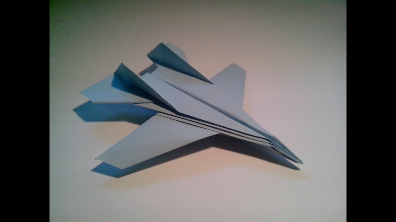 Como hacer un avión de papel F-14 Tomcat