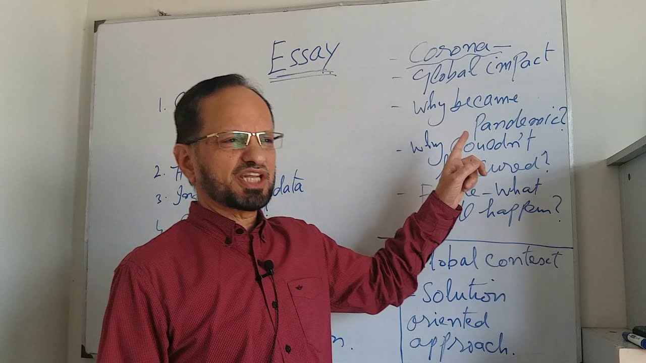 How to write a good essay? Lecture for CSS/PMS