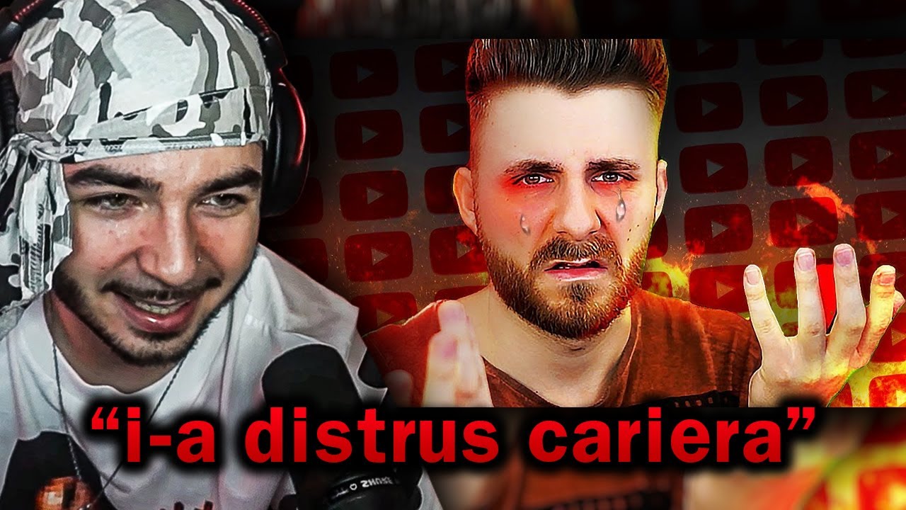 TheRealRed reactioneaza la iRaphahell A DISTRUS youtube-ul romanesc