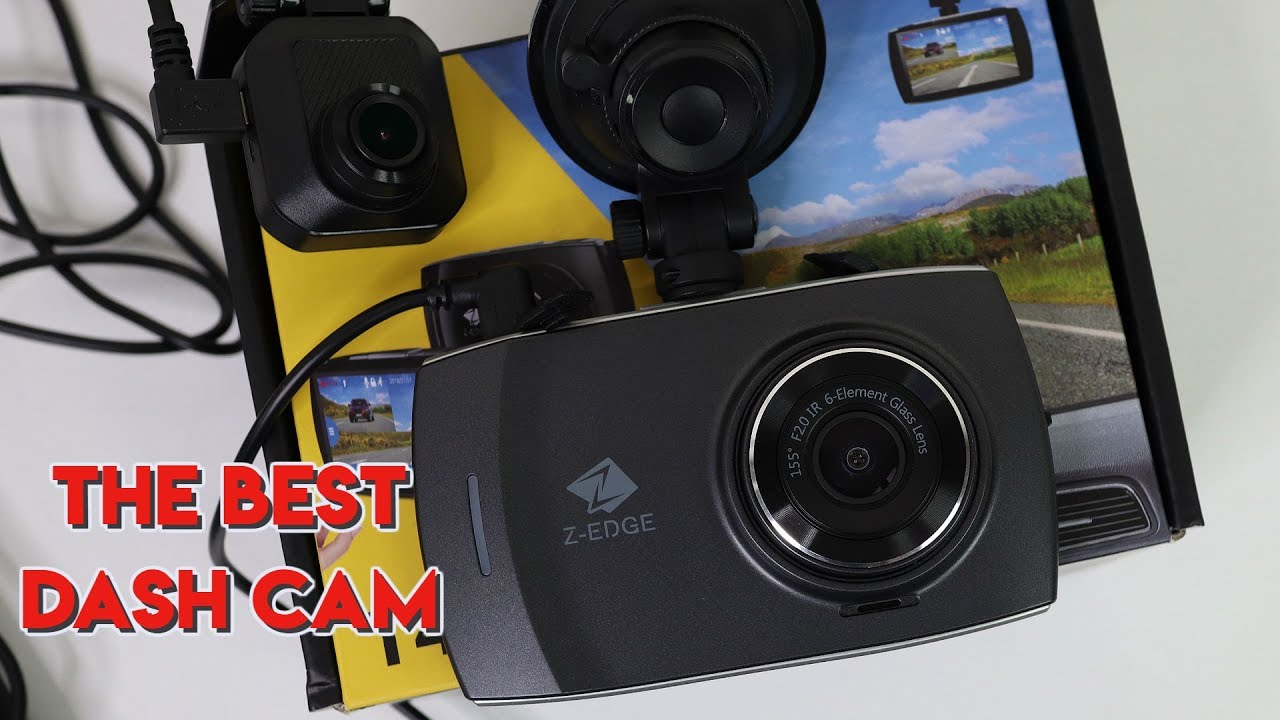 Z Edge T4 Dual Dash Cam Unboxing & Review