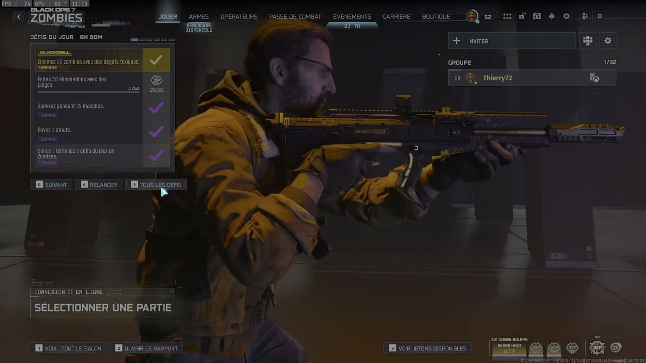 Call of Duty: Black Ops 7 ZOMBIES - Double EXP profitons pour Farmer les AUGMENTATIONS