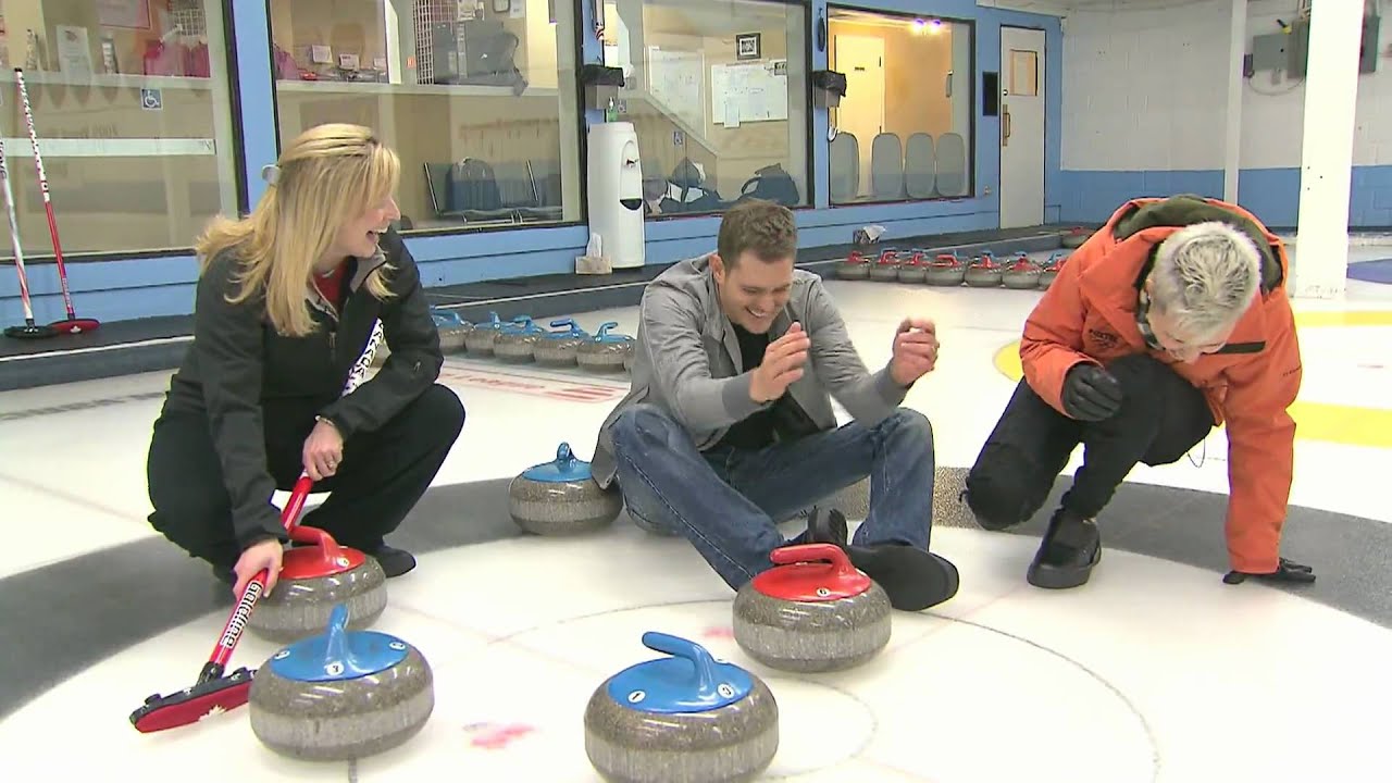Michael Buble and Ruby Rose curling smackdown on Foxtel