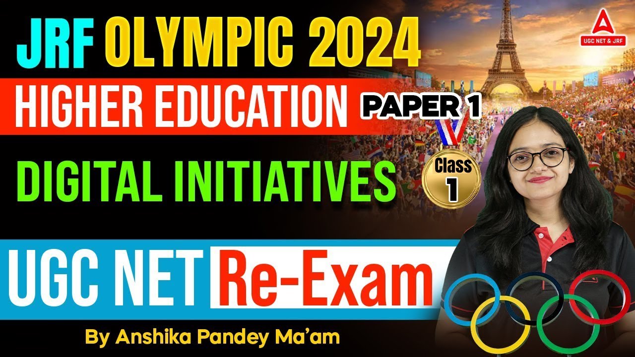 Higher Education UGC NET Paper 1 | Digital initiatives By Anshika Pandey