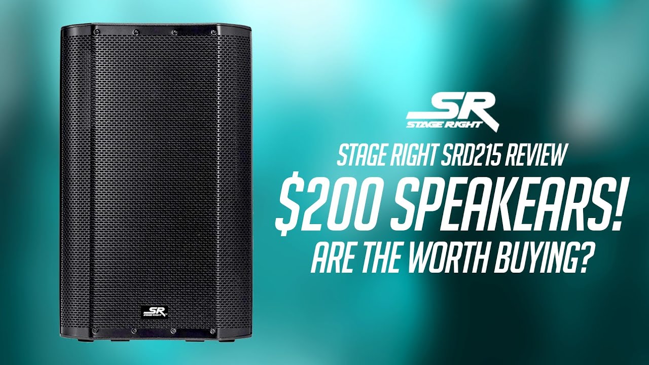 $200 Speakers! Are they worth it? | Stage Right SRD 215 (Product Spotlight)