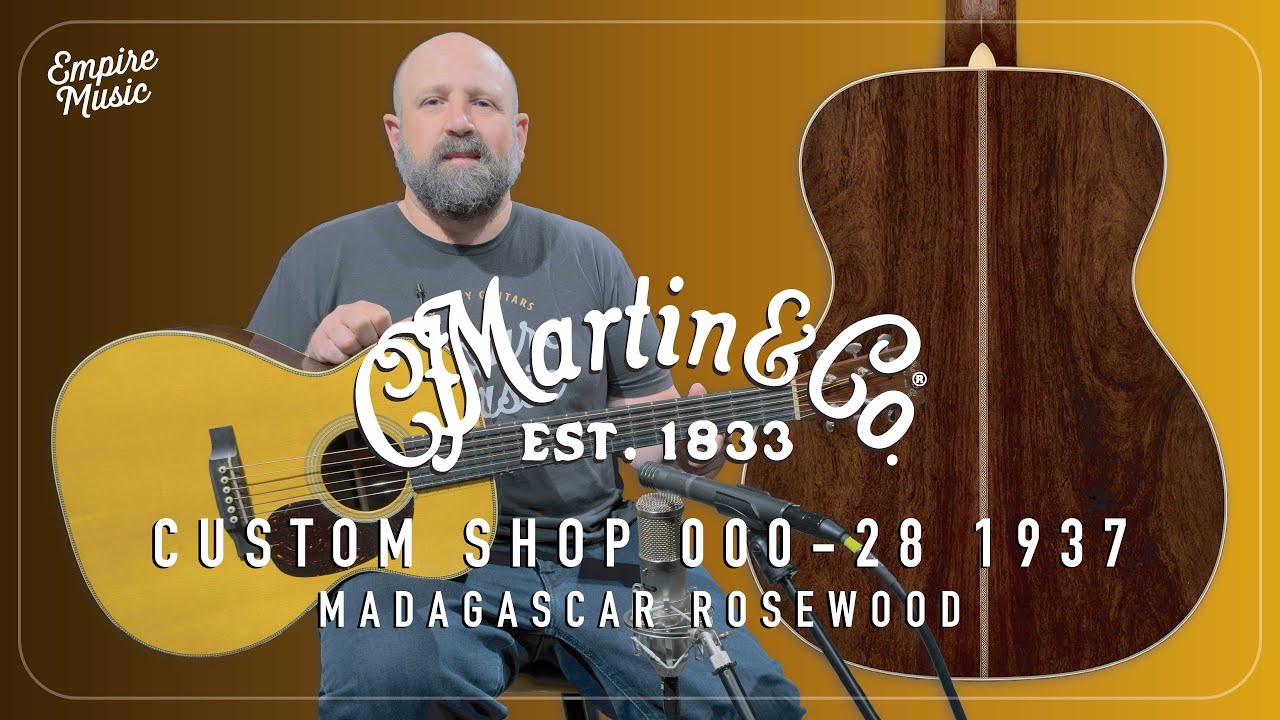 Martin Custom Shop 000-28 1937 Madagascar Rosewood - EMPIRE MUSIC