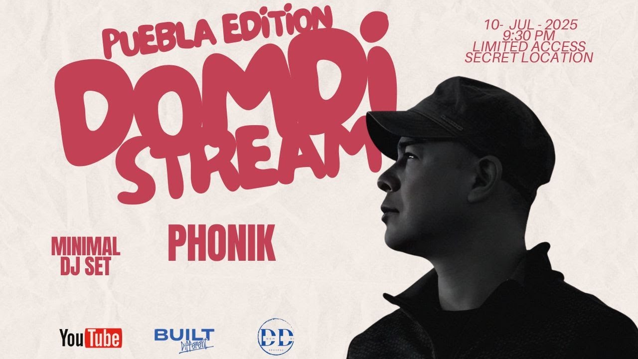 2025 DomDi Stream Puebla ft  Phonik |MINIMAL DEEP TECH DJ MIX!