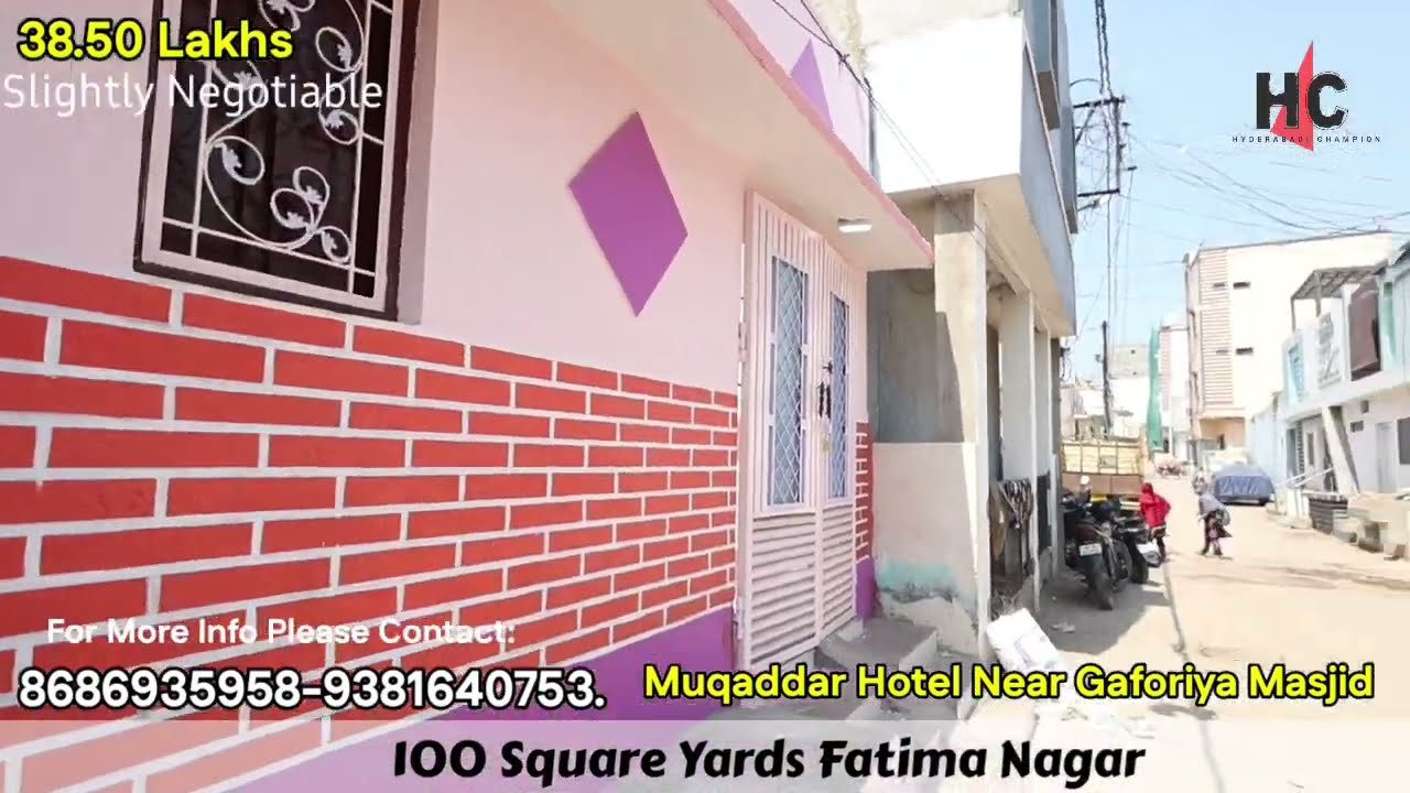 house for sale in vattepally falaknuma hyderabad  fatima nagar vattepally