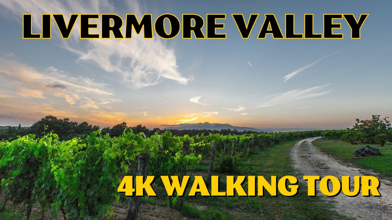 LIVERMORE VALLEY | Livermore Wine Tasting | Part 1 | Wine Country Virtual Tour | No Voice Over Video
