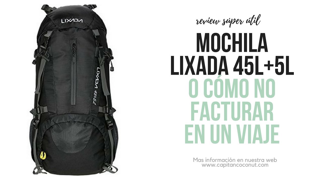 Lixada 45+5 Litros